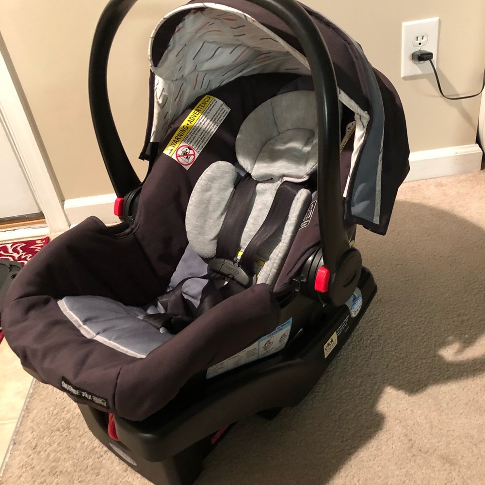 Car seat with base